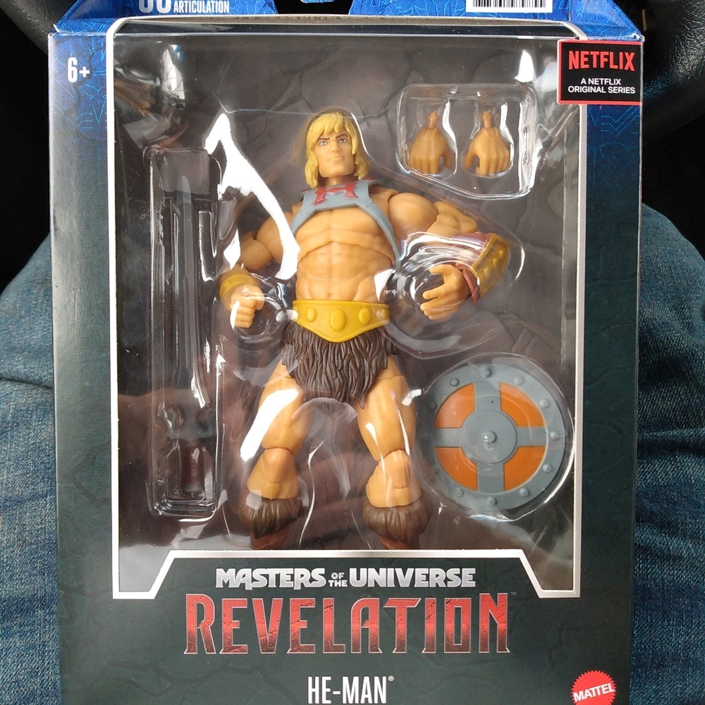 HE-MAN Masters of the Universe Revelation NEW Mast